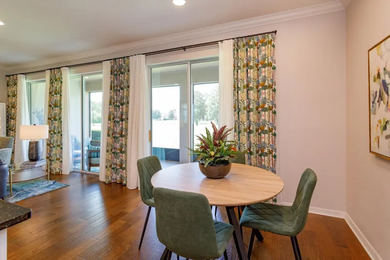 Dinette and great room sliders