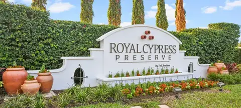 Royal Cypress Preserve Toll Brothers community entrance, Orlando FL 32836