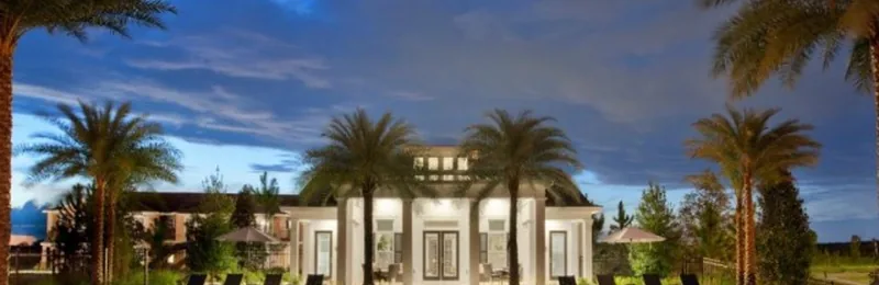 Hamlin Reserve community pool and clubhouse, Horizon West FL 34787